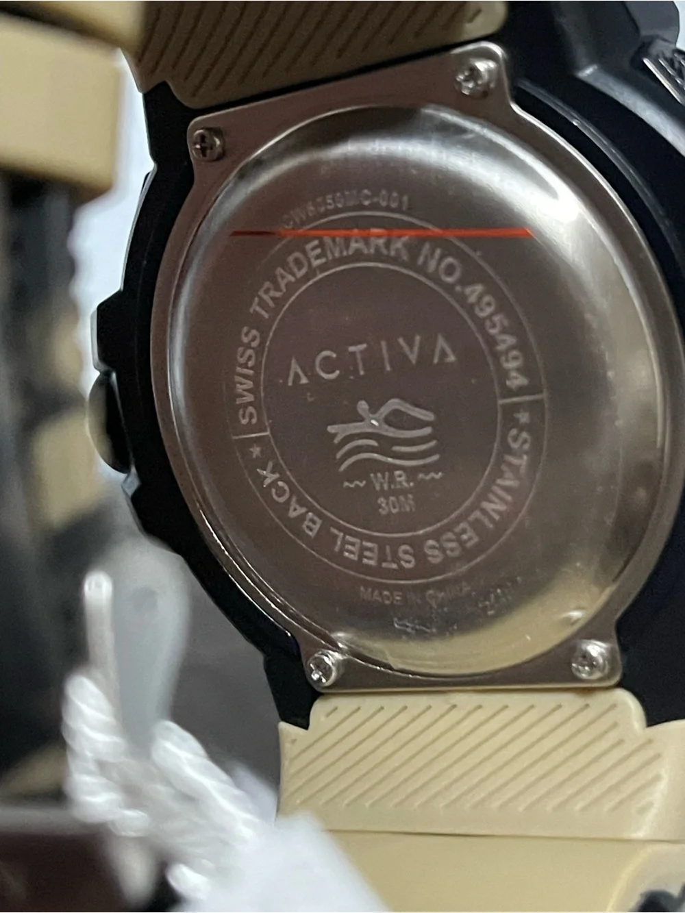 Activa Armour X Invicta Men's Digital Watch - 50mm. Camouflage. Khaki